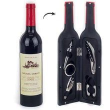 Carregar imagem no visualizador da galeria, SET ENOLOGÍA | BOTELLA DE VINO 5 PIEZAS DE ACERO INOXIDABLE