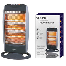 Cargar imagen en el visor de la galería, ESTUFAS DE CUARZO | 2 / 3 / 4 TUBOS | BAJO CONSUMO | SISTEMA ANTI-VUELCO