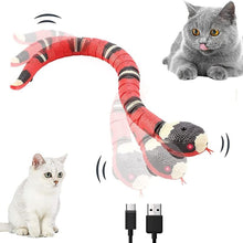 Carregar imagem no visualizador da galeria, FESTA DOS GATOS COBRA | BRINQUEDO INTERATIVO PARA GATOS | CARREGAMENTO USB | SENSOR DE MOVIMENTO