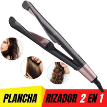 Cargar imagen en el visor de la galería, PLANCHA & RIZADOR 2 EN 1 PROFESIONAL | AJUSTE DE TEMPERATURA | PANTALLA LCD