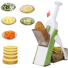 Cargar imagen en el visor de la galería, CORTADOR MANDOLINA DE VERDURAS 5 EN 1