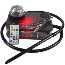 Cargar imagen en el visor de la galería, CACHIMBA ACRÍLICA DE AGUA | LUZ LED | SHISHA NARGUILE | 5 COLORES