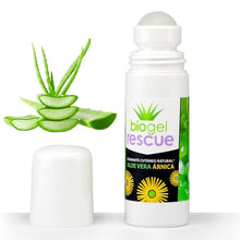 Carregar imagem no visualizador da galeria, ROLL-ON BIOGEL ALOE VERA & ARNICA | ALIVIA O DESCONFORTO MUSCULAR | 60ml