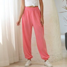 Cargar imagen en el visor de la galería, PANTALONES DE CHANDAL FEMENINOS | CINTURA ALTA | COMODOS CASUAL