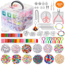Carregar imagem no visualizador da galeria, KIT PARA FAZER PULSEIRAS / COLARES / BRINCOS | 4655PCS