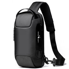 Carregar imagem no visualizador da galeria, BOLSA TRANSVERSAL ANTI-ROUBO IMPERMEÁVEL ANTI-ROUBO