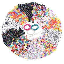 Carregar imagem no visualizador da galeria, KIT PARA FAZER PULSEIRAS / COLARES / BRINCOS | 4655PCS