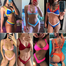 Cargar imagen en el visor de la galería, BIKINIS BORIKUA | 17 COLORES A ELEGIR | BIKINIS ESTILO BRASILEÑO DE CINTURA BAJA