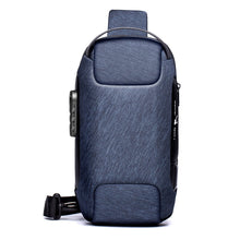 Carregar imagem no visualizador da galeria, BOLSA TRANSVERSAL ANTI-ROUBO IMPERMEÁVEL ANTI-ROUBO
