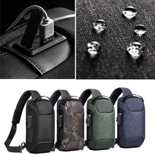 Carregar imagem no visualizador da galeria, BOLSA TRANSVERSAL ANTI-ROUBO IMPERMEÁVEL ANTI-ROUBO