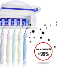 Carregar imagem no visualizador da galeria, ESTERILIZADOR PORTA ESCOVAS | 99% DESINFECÇÃO | LUZ UV | MATERIAL ABS RESISTENTE A CHAMA