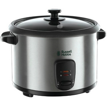 Carregar imagem no visualizador da galeria, COZINHEIRO A VAPOR E PANELA DE ARROZ Russell Hobbs | AÇO INOXIDÁVEL | 1,8 LITROS
