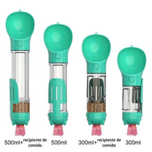 Cargar imagen en el visor de la galería, DISPENSADOR PORTABLE 4 EN 1 PARA MASCOTAS | BEBEDERO/COMEDERO/PALA & PORTA BOLSAS DE BASURA