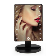 Cargar imagen en el visor de la galería, ESPEJO DE MAQUILLAJE PROFESIONAL | PANTALLA TACTIL LED | ROTACIÓN 180º