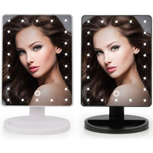 Cargar imagen en el visor de la galería, ESPEJO DE MAQUILLAJE PROFESIONAL | PANTALLA TACTIL LED | ROTACIÓN 180º