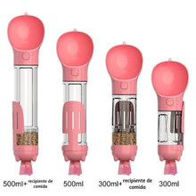 Cargar imagen en el visor de la galería, DISPENSADOR PORTABLE 4 EN 1 PARA MASCOTAS | BEBEDERO/COMEDERO/PALA & PORTA BOLSAS DE BASURA