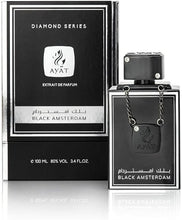 Cargar imagen en el visor de la galería, PERFUME  AYAT BLK AMSTERDAM 100ML – Lattafa
