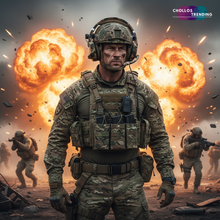 Cargar imagen en el visor de la galería, KOOLTECH AURICULARES GAMING MILITAR | SONIDO ENVOLVENTE CPH-333
